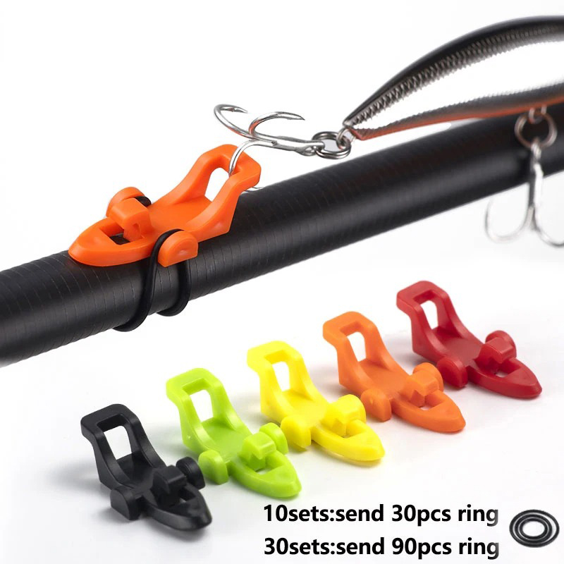 1-10pcs Fishing Rod Pole Hook  - огляд і ціна Fishing Hook Jig