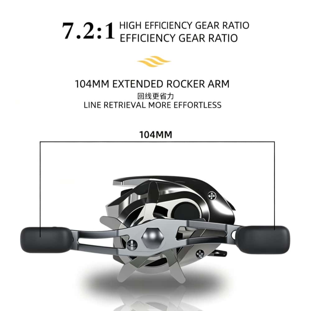New Okuma Fishing Reel 7.2:1 W - огляд і ціна Abu Garcia Reel Max
