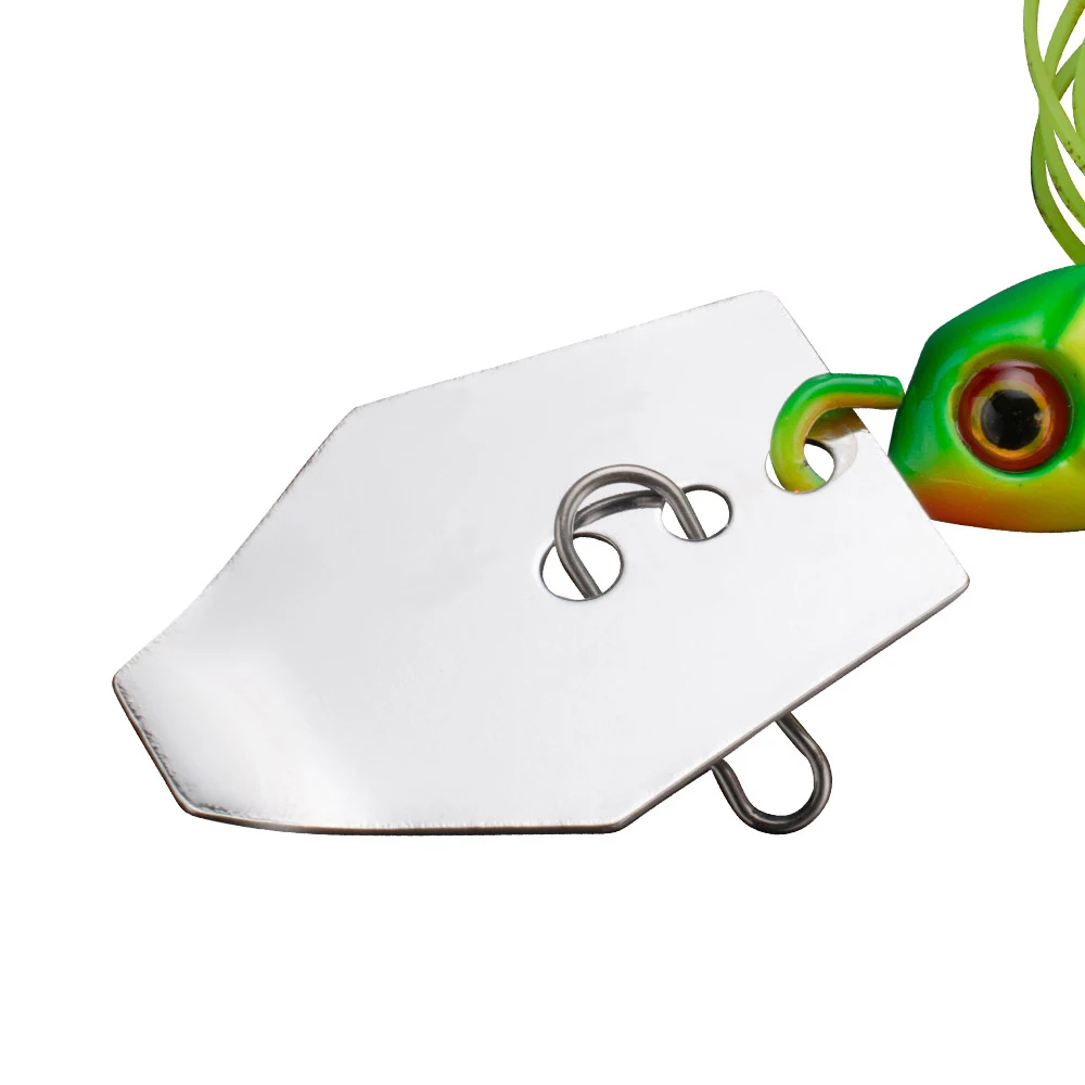 2Pcs Spinner Bait 7g/9g/12g/14 - огляд і ціна Fishing Hook Weedless
