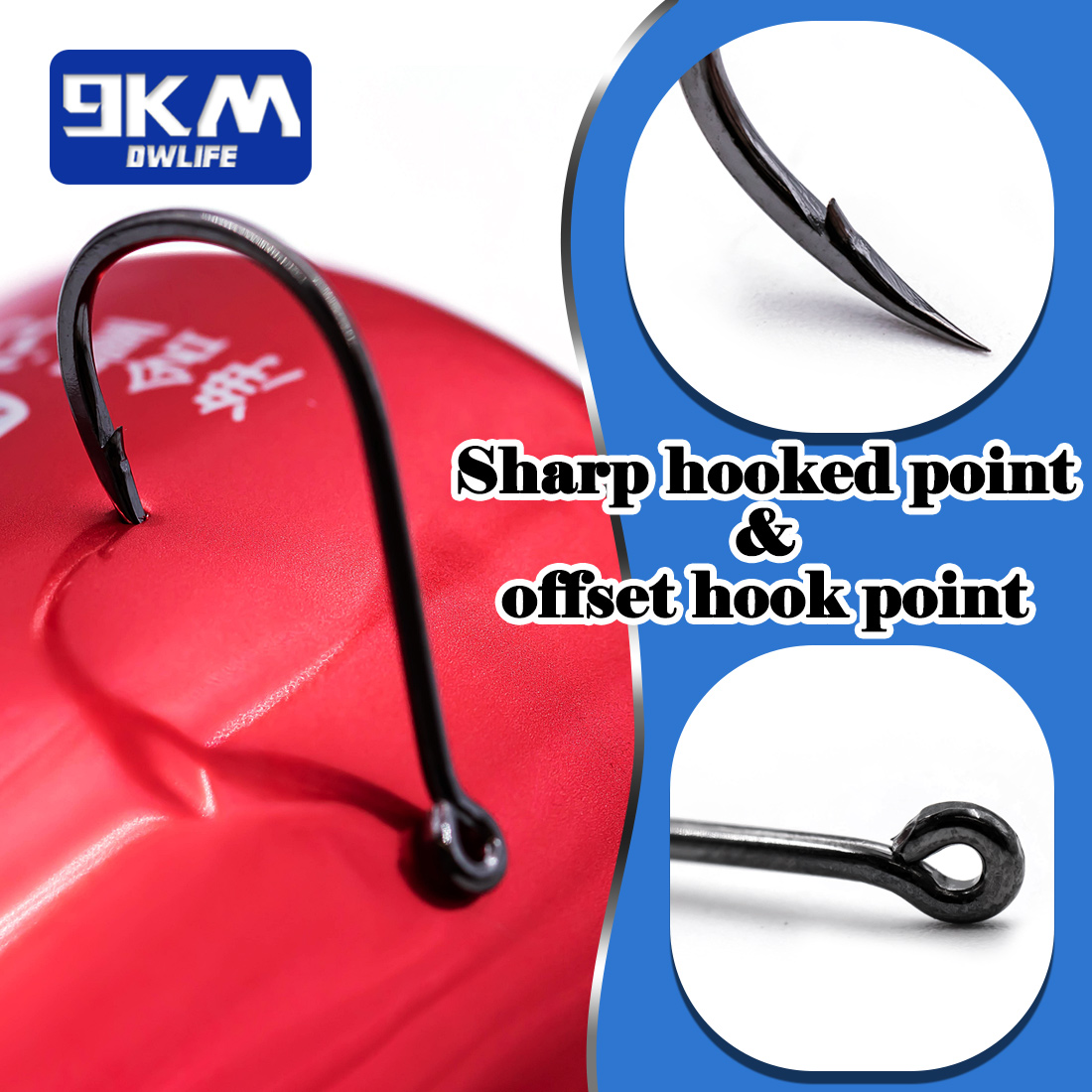 9KM Iseama Fishing Hooks 50~20 - огляд і ціна Fishing Hook Barbless