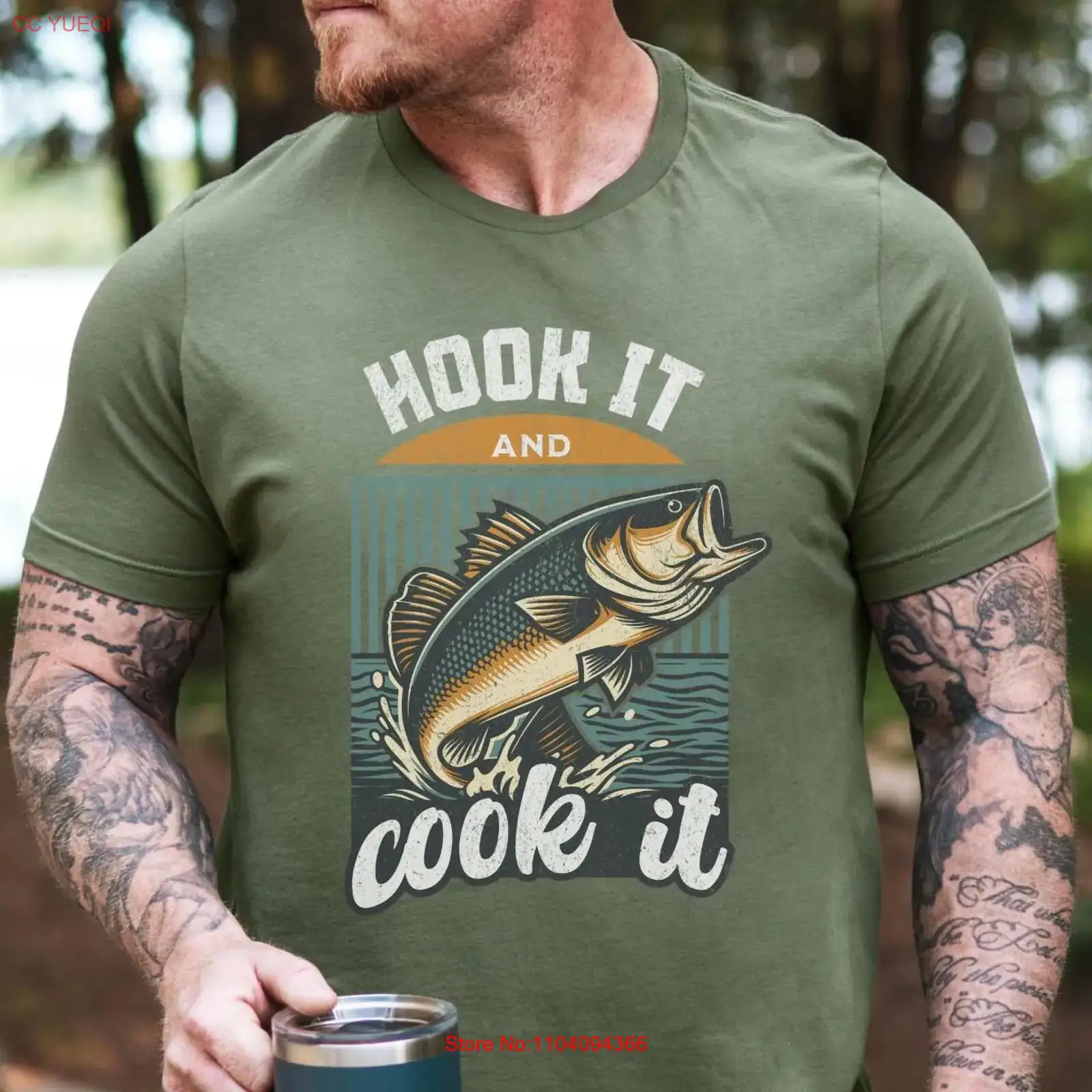 Vintage Bass Fishing T Shirt H - огляд і ціна Fishing Hook